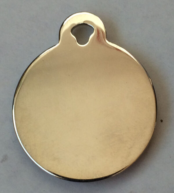 Gold Plated Specialty Tag